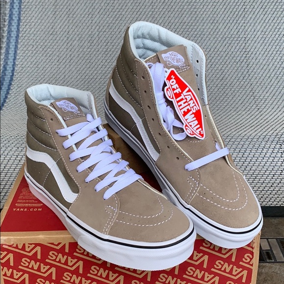 VANS SK8-Hi Desert Taupe/True White WMNS - Picture 4 of 16